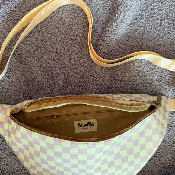 NWT Yellow Checkered Fanny Pack
Danish Pastel Aesthetic Bum Bag - Picture 3 of 8